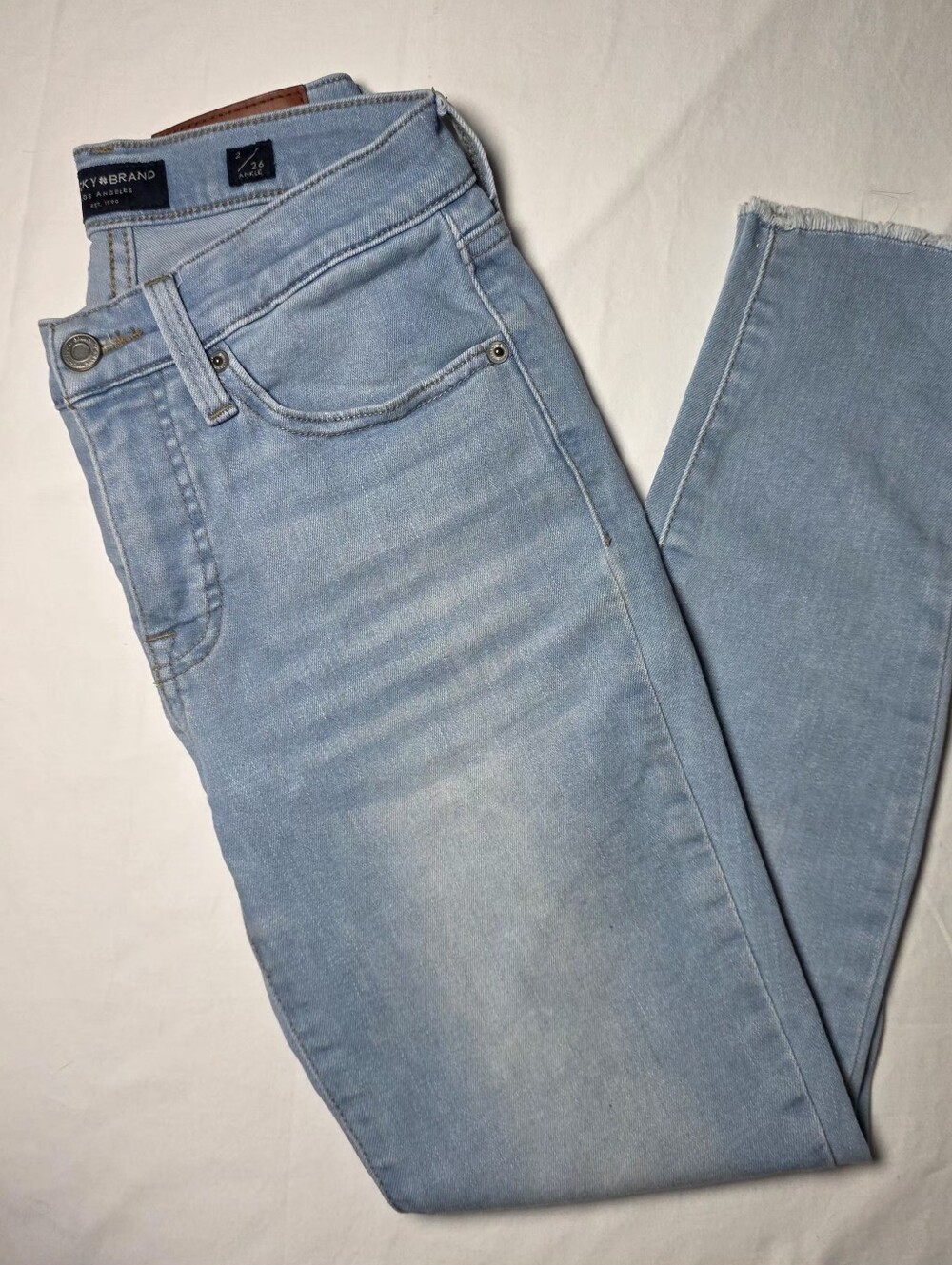 Lucky Brand Light Blue Womens Skinny Jeans